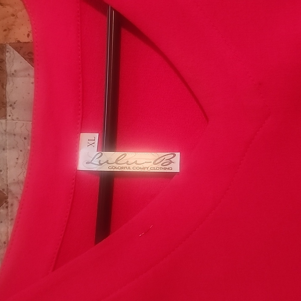 Red pull over top